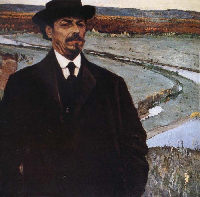 Nesterov Nikolai Stepanovich Self-Portrait oil painting picture
